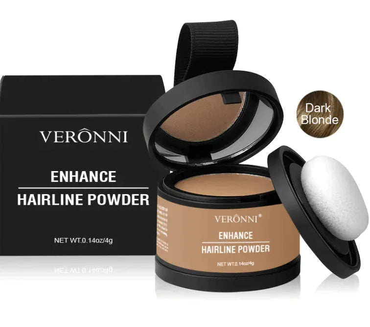 Waterproof Hair Filler Powder resists sweat and rain for all-day wear