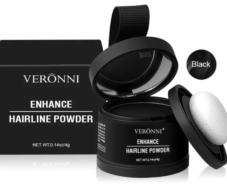 Waterproof Hair Filler Powder resists sweat and rain for all-day wear