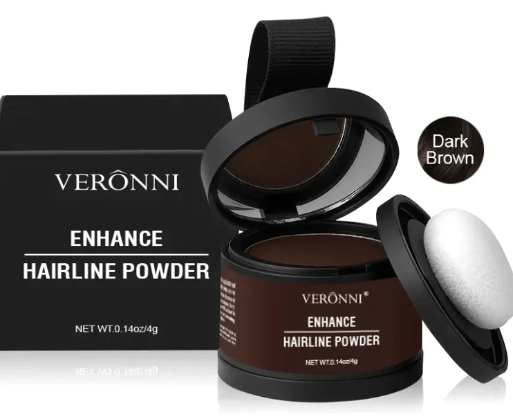 Waterproof Hair Filler Powder resists sweat and rain for all-day wear